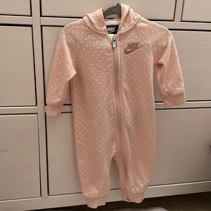 Nike hooded sweater jumpsuit